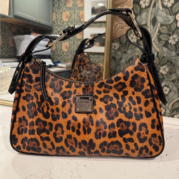 Dooney & Bourke Handbags - Dooney & Bourke Leopard Hobo Bag